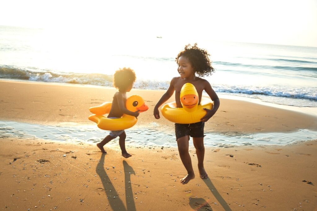 Kids on the beach: Top 15 Travel activities for kids